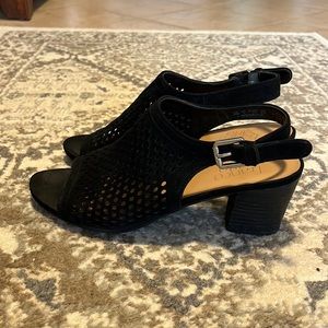 Franco Sarto size 9 heeled sandals